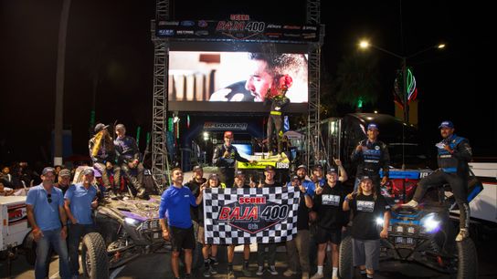Polaris RZR Factory Team Sweeps Podium at Baja 400, Secures Third Consecutive Victory (Off Road)